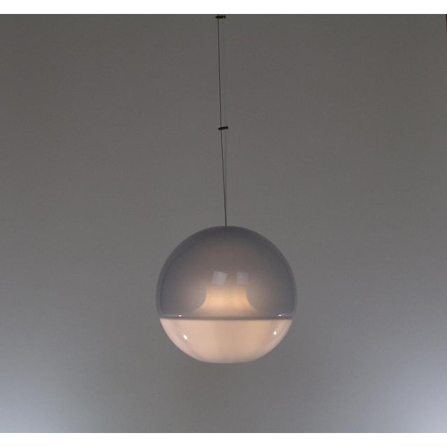 Ls 116 murano glass pendant designed by carlo nason and manufactured by a.v. Mazzega in the 1960s. the model is composed...