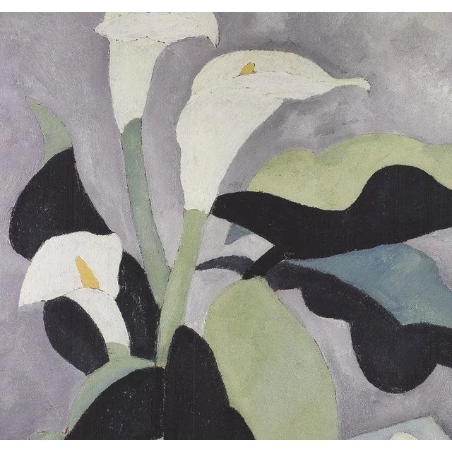 Contemporary 2019 Marsden Hartley 'Still Life No. 9' Contemporary Neutral,Blue Offset Lithograph For Sale - Image 3 of 4