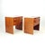 Square Bedside Tables in Mahogany, Czechoslovakia, 1970s, Set of 2 For Sale - Image 10 of 14