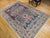 Vintage Kerman Lavar Rug, Hand-Knotted Wool, Tree of Life Pattern, Ivory & Green, 7x10 For Sale In Chicago - Image 6 of 16