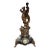 Antique French Bronze & Marble Art Nouveau Clock - La Nuit Madrassi For Sale
