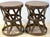 Pair of Mid-Century Modern Brass “X” Stools, by Sarreid, Spain, Circa 1960s For Sale - Image 9 of 18