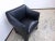 Cassina Black Leather Armchair by Mario Bellini for Cassina For Sale - Image 4 of 13