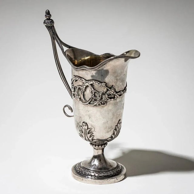 Early 19th Century Silver Milk Jug, Leipzig, Germany, 1800s For Sale - Image 5 of 8