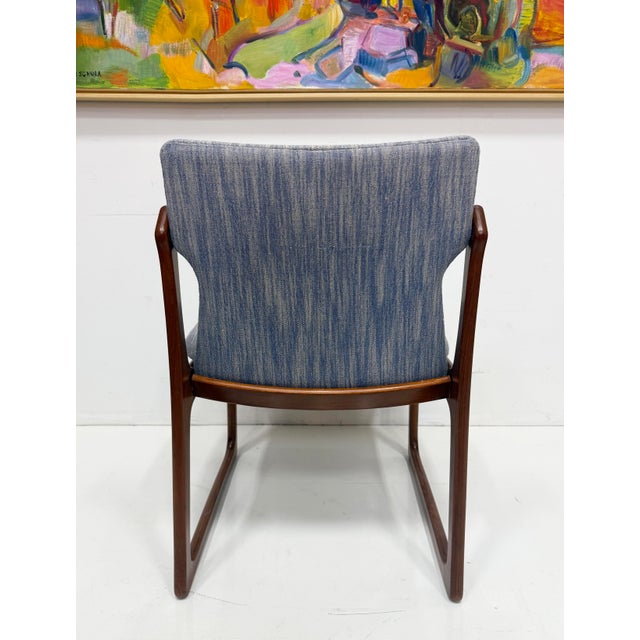 Vamdrup Stolefabrik Danish Modern Sculptural Dining Chairs, Set of 6 in Teak For Sale - Image 14 of 18