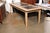 Mid 20th Century Southern French Mid Century Natural Oak Dining Table with Fossil Black Marble Top For Sale - Image 11 of 12