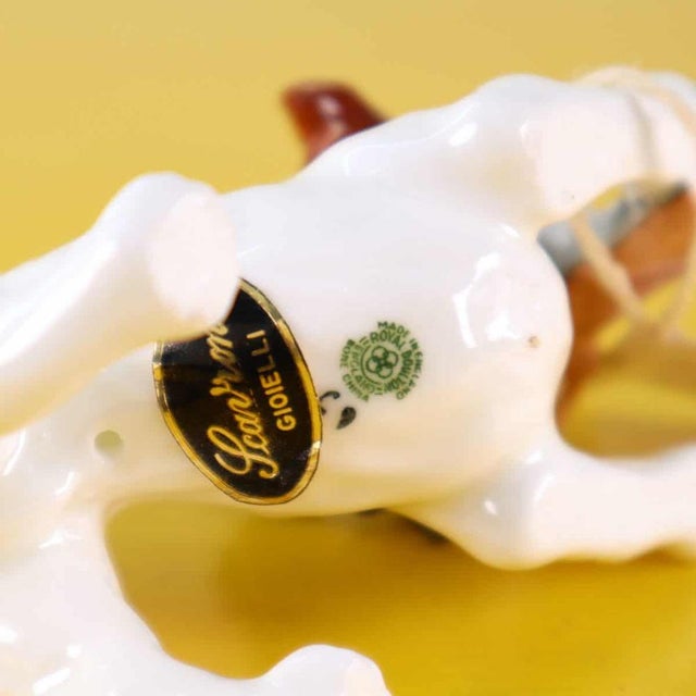 Bone China Ceramic Dog Figurine from Royal Doulton For Sale - Image 6 of 7
