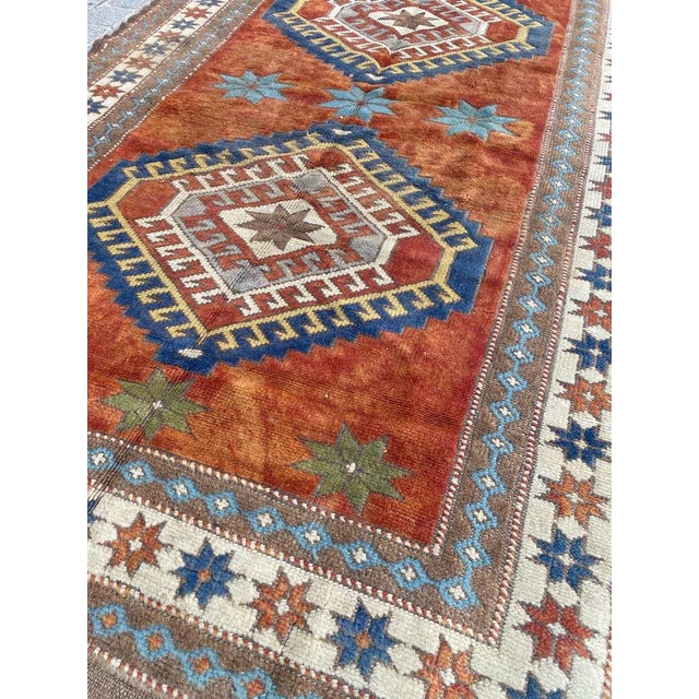 Vintage Turkish Kars Rug, 1970s For Sale - Image 13 of 18