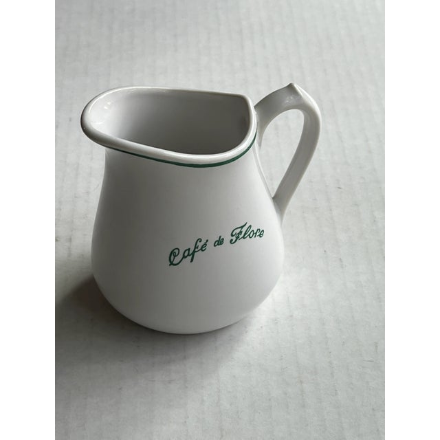 French Provincial Cafe De Flore Revol Small Pitcher For Sale - Image 3 of 4