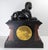19th Century French Egyptian Revival Sphinx Bronze on Mantel Clock Base For Sale - Image 13 of 18