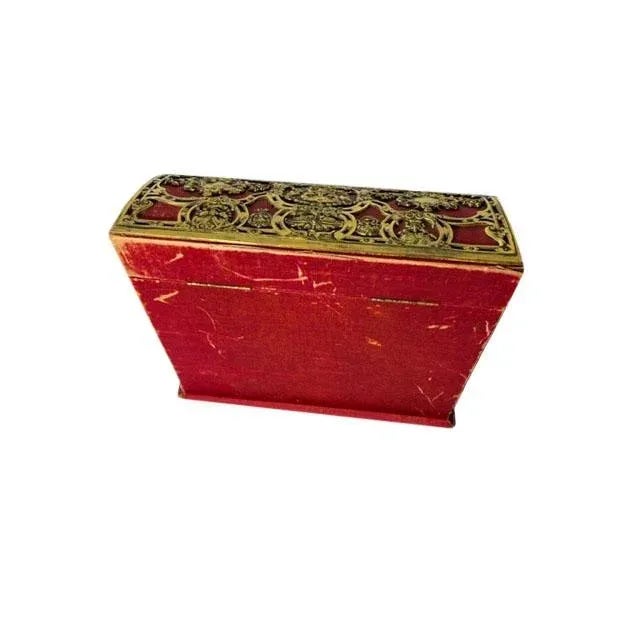 Late 19th Century Late 19th century E F Caldwell Style Letter Box For Sale - Image 5 of 6