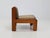 Brutalist Campone Chairs in Jacaranda by Juerg Bally for Lobby, Switzerland, 1975, Set of 2 For Sale - Image 3 of 12