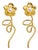 Long Daisy Earrings, A Pair For Sale