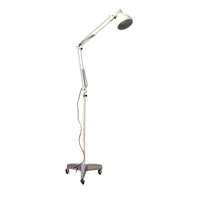 Italian Medical Lamp on Wheels, 1960s For Sale