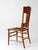 Late 19th Century Antique Victorian Eastlake Chair With Embossed Leather Seat For Sale - Image 5 of 12