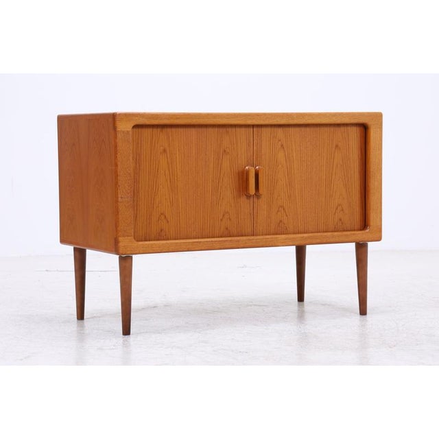 Mid-Century Danish Chest of Drawers in Teak with 2 Doors from Silkeborg For Sale - Image 4 of 14
