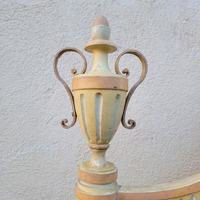 Wood Large Early 19th Century Lacquered Bed For Sale - Image 7 of 17