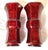 Ruby Red Japanese Ando Ginbari Pidgeon Blood Beaker Vases - A Pair For Sale - Image 8 of 11