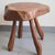 1970s Brutalist Side Table in Oak by Jean Touret for Marolles, 1970s For Sale - Image 5 of 14