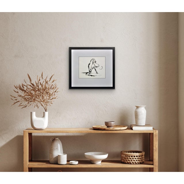 Elin Sian Blake, Welsh Section A Stallion, 21st Century, Ink on Paper For Sale - Image 15 of 18