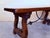 Early 20th Century Early 20th Century Spanish rectangular coffee table with lyre Legs For Sale - Image 5 of 18