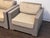 Modern Crate & Barrel Outdoor Lounge Arm Chairs, Pair For Sale - Image 3 of 12
