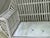 Vintage Wicker Three Seat Couch Sofa 1940s For Sale - Image 10 of 14
