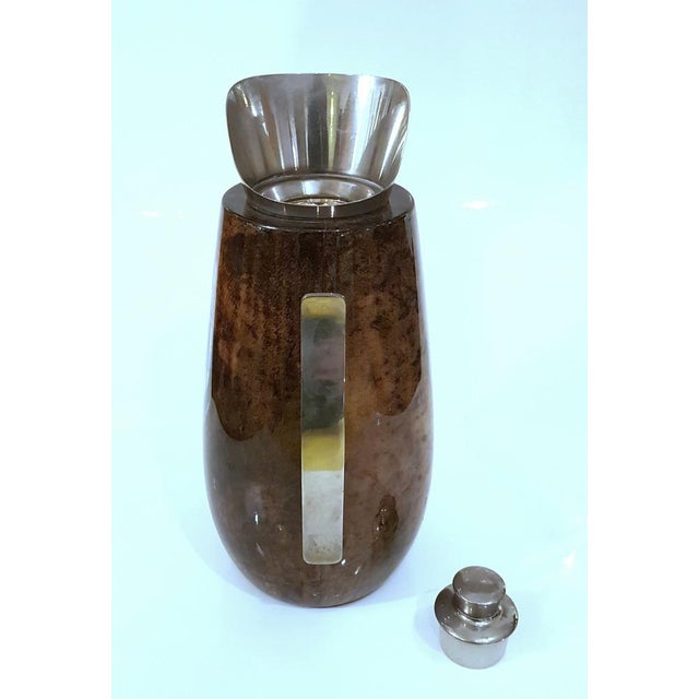 Thermos Flask attributed to Aldo Tura, 1960s, Set of 2 For Sale - Image 3 of 9