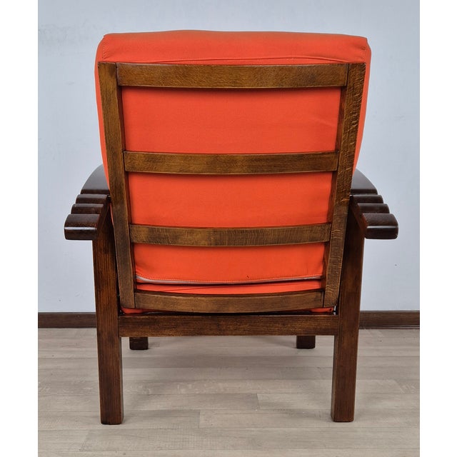 Art Deco Reclining Armchair, Vienna, 1920s For Sale - Image 4 of 18
