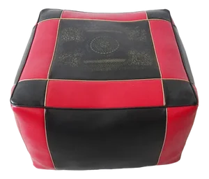 Mid-Century Pouf Quadratic, 1970s
