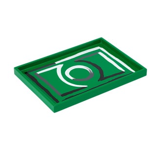 Small Etienne Tray in Green - Luke Edward Hall for The Lacquer Company