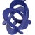 Blue Blueberry 2 - Original Blue Abstract Geometric Steel Sculpture With Textured Powder Coat by Granville Beals For Sale - Image 8 of 9