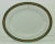 An interesting large oval ironstone platter It was most likely custom made to represent heritage heraldry symbols, which...