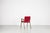 Red Set of Luisa Chairs by Franco Albini for Poggi, 1950 For Sale - Image 8 of 18