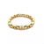 1990s Bvlgari 18k Yellow Rose Gold Bracelet Open Bar Bead Links For Sale - Image 5 of 7