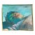 Vintage Original Painterly Portrait Air Reclining Man For Sale