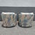 Postmodern Vintage Postmodern Tufted Swivel Barrel Chairs - A Pair For Sale - Image 3 of 12