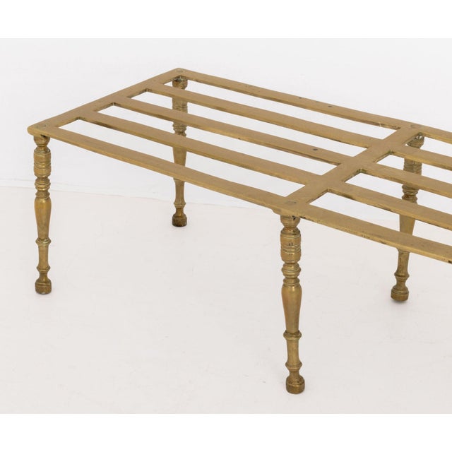 19th Century Georgian Brass Footman, 19th Century or Earlier For Sale - Image 5 of 7