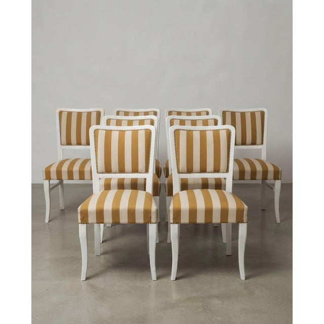 Vintage Dining Chairs, 1930s, Set of 8 For Sale - Image 6 of 6
