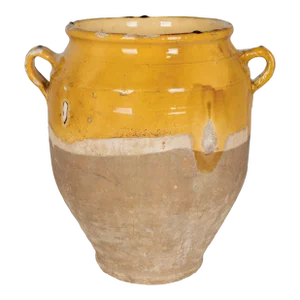 19th Century French Terracotta Confit Pot