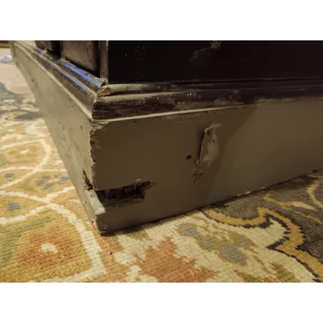 Pharmacy Display Cabinet and Drawer Counter, Late 19th Century For Sale - Image 18 of 18