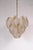 Gold Italian Murano Glass Pendant Lamp from Mazzega, 1960s For Sale - Image 8 of 9
