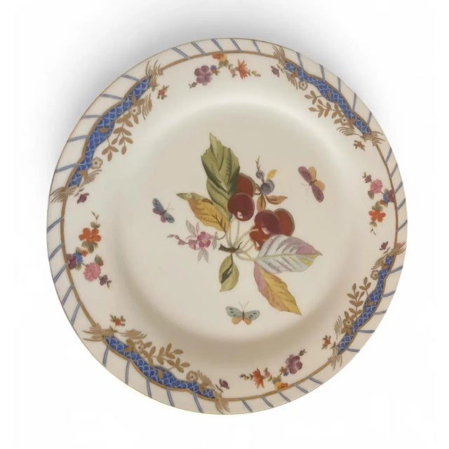 Traditional Elegant Vintage Chelsea House Fruit Plates (Set of 3) For Sale - Image 3 of 8
