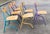 2000 - 2009 Vintage Danish Modern Style Dining Chairs - Set of 6 For Sale - Image 5 of 9