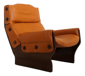 P110 Canada Lounge Chair by Osvaldo Borsani for Tecno, Italy, 1970s
