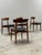 Teak Wood Black Leather Dining Chairs by H.W. Klein for Bramin, Denmark, 1960s, Set of 4 For Sale - Image 16 of 16