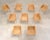 Mid-Century Modern Set of Nine Harvey Probber D43 Rattan Wicker Cantilever Chairs For Sale - Image 3 of 18