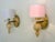 Gold Fleck Murano Glass Wall Sconces from Barbara Barry for Baker Furniture, Set of 2 For Sale - Image 11 of 13