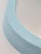 Blue Vintage European Wall Mirror in Blue Plastic Frame, 1980s For Sale - Image 8 of 12