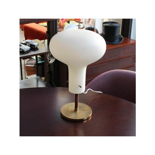 Opal Table Lamp, 1960s For Sale - Image 11 of 12